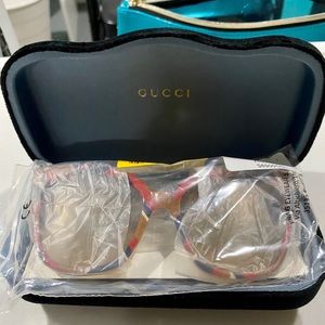 Gucci 55mm Square Sunglasses 